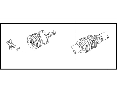 Nissan 37000-0W005 Shaft Assembly-PROPELLER