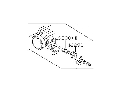 Nissan 16118-33P01 Throttle Body