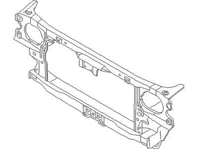 1985 Nissan Sentra Radiator Support - 62500-04A00