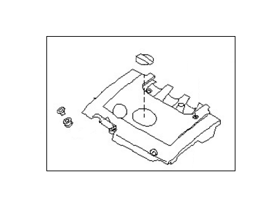 Nissan 14041-5Y700 Cover-Intake Manifold Collector