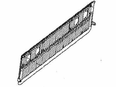 Nissan 73482-EZ00A Cover, Rear Gate Liner