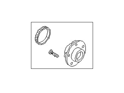 1994 Nissan Maxima Wheel Bearing - 43200-85E11