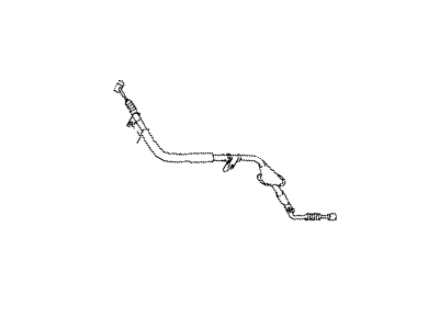 Nissan 36530-6CA0A Cable-Brake Rear RH