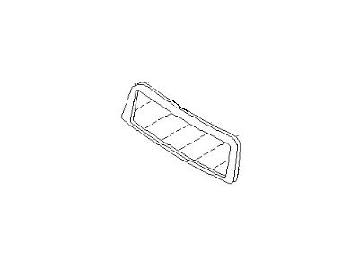 Nissan 62382-4W300 Moulding Assy-Radiator Grille