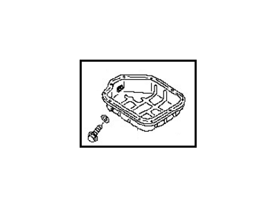 Nissan 11110-9N00B Pan Assy-Oil