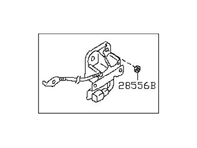 2016 Nissan NV Air Bag Sensor - 98830-9JH9A