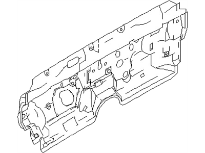 Nissan 67900-53F00 INSULATOR-Dash Center