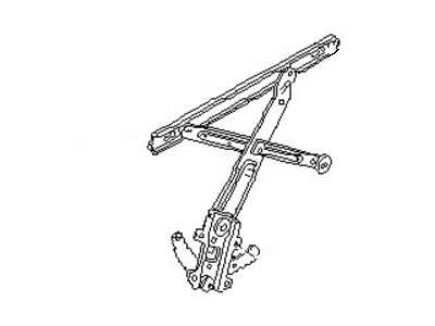 1986 Nissan Pulsar NX Window Regulator - 80701-01M00