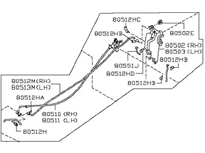 Nissan 80500-30P00