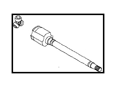 2010 Nissan Rogue CV Joint - 39771-JG04C