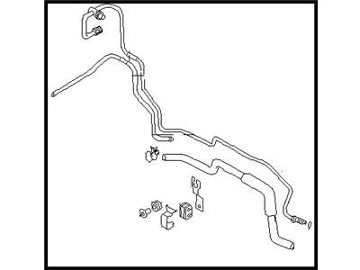 1998 Nissan Quest Power Steering Hose - 49713-1B000