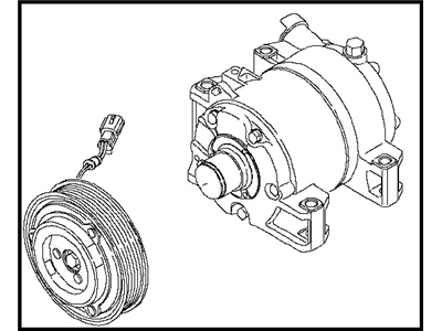 Nissan 92600-JM01B Compressor-Cooler