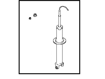 Nissan E6210-6AV1B Shock Absorber Kit-Rear