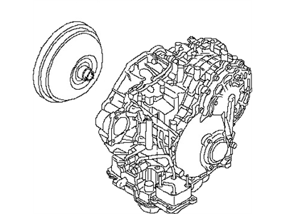 Nissan 31020-3UX2D Automatic Transmission Assembly