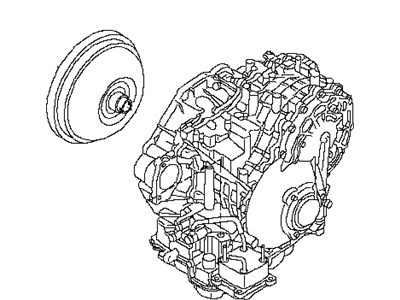 2010 Nissan Rogue Transmission Assembly - 31020-3UX2D