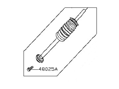 Nissan 48080-EA000 Joint Assembly-Steering,Lower