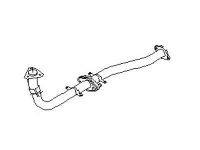 1993 Nissan Sentra Exhaust Pipe - 20010-65Y01