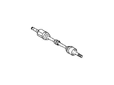 Nissan 39101-64Y00 Shaft Assy-Front Drive,LH