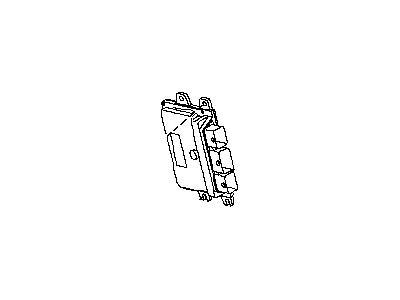 Nissan 23703-9DF0A Blank Engine Control Module