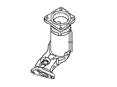 2009 Nissan Maxima Catalytic Converter - 208A2-9N00A