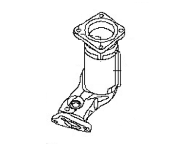 2014 Nissan Maxima Catalytic Converter - 208A2-9DA0A