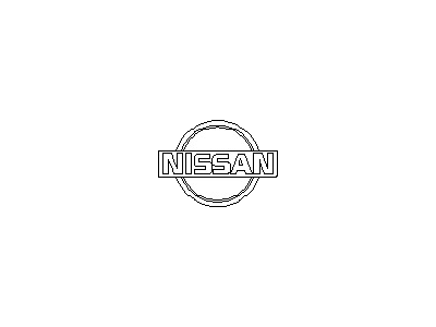 Nissan 62889-35R00 Front Ornament