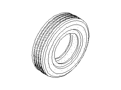 Nissan 40312-6P071 Tire-Spare