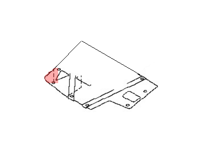 Nissan 65840-ZB000 Insulator-Hood