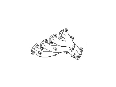 Nissan 240SX Exhaust Manifold - 14004-70F01