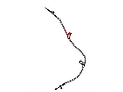 Nissan 36531-3KA0A Cable Assembly-Parking Rear LH