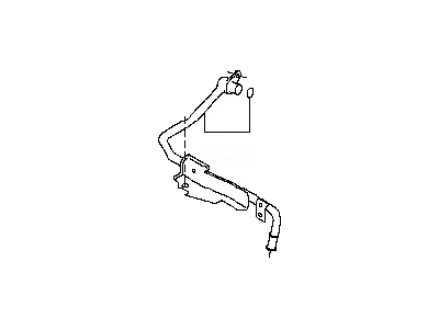 Nissan 21619-CA00A Tube Assy-Oil Cooler