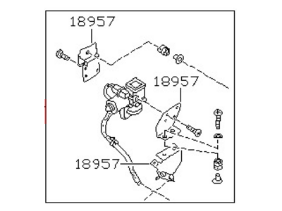 Nissan 18955-40F10 Pump-Vacuum