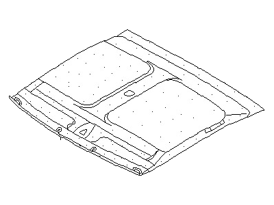 Nissan 73910-41F01 Headlining Cloth Assembly 73910-41F01 Nissan Headlining Cloth Assembly Illustration 1 of 1