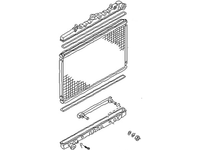 1990 Nissan Maxima Radiator - 21410-85E00