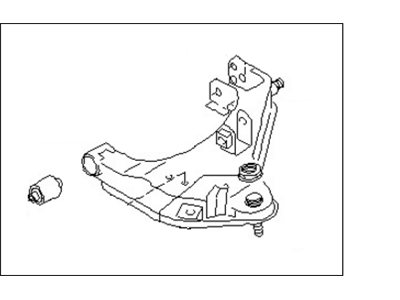 Nissan 54500-9Z555 Link Complete-Front Suspension, Lower Rh