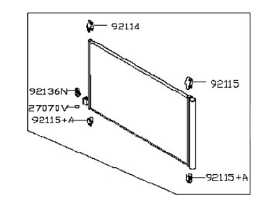 Nissan 92100-4BA0A