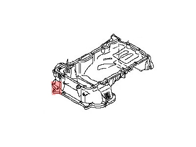 Nissan 11110-4GA0A Pan Assy-Oil