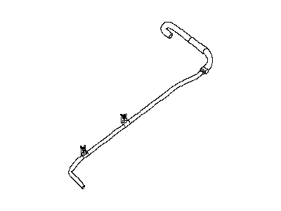 Nissan 21502-JA810 Hose-Radiator,Upper