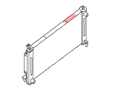 Nissan 21400-JA800 Radiator Assy