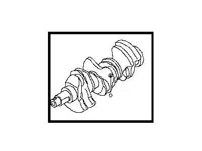 2007 Nissan 350Z Crankshaft - 12200-JK21A