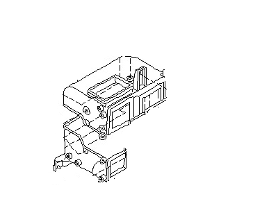 Nissan 27120-0B000 Case Assembly-Heating Unit