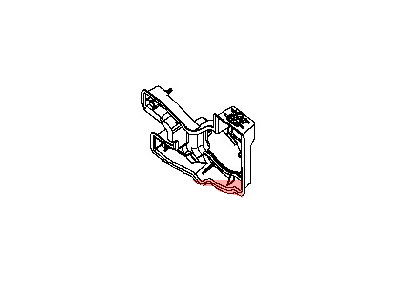 Nissan 26915-1PA0A Bracket-Fog Lamp