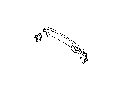 Nissan 80640-6MA7B Outside Handle Grip