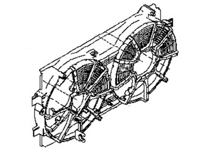 Nissan 21483-3NA0A SHROUD Assembly