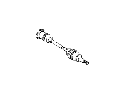 Nissan 39600-7S00A Drive Shaft Rear RH