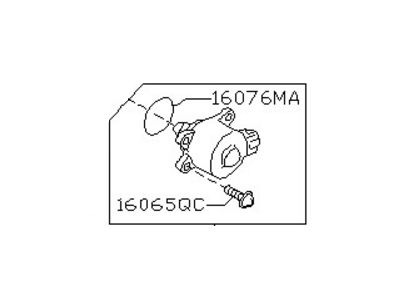 2003 Nissan Pathfinder Idle Control Valve - 23781-4W000