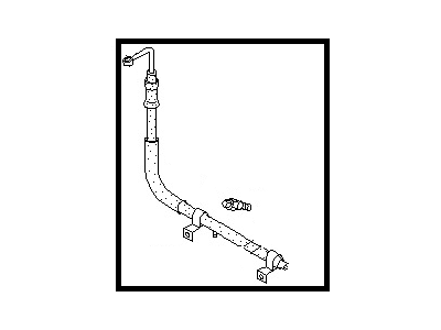 1990 Nissan 300ZX Power Steering Hose - 49720-31P00