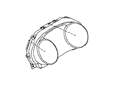 Nissan 24810-5AA1A Instrument Speedometer Cluster