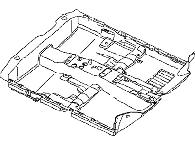 Nissan 74902-3TA0E Carpet Assy-Floor