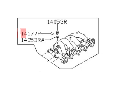 1997 Nissan 240SX Intake Manifold - 14001-72F01